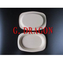 Biodegradable Ovenable Disposible Paper Tray (PPP-1015)